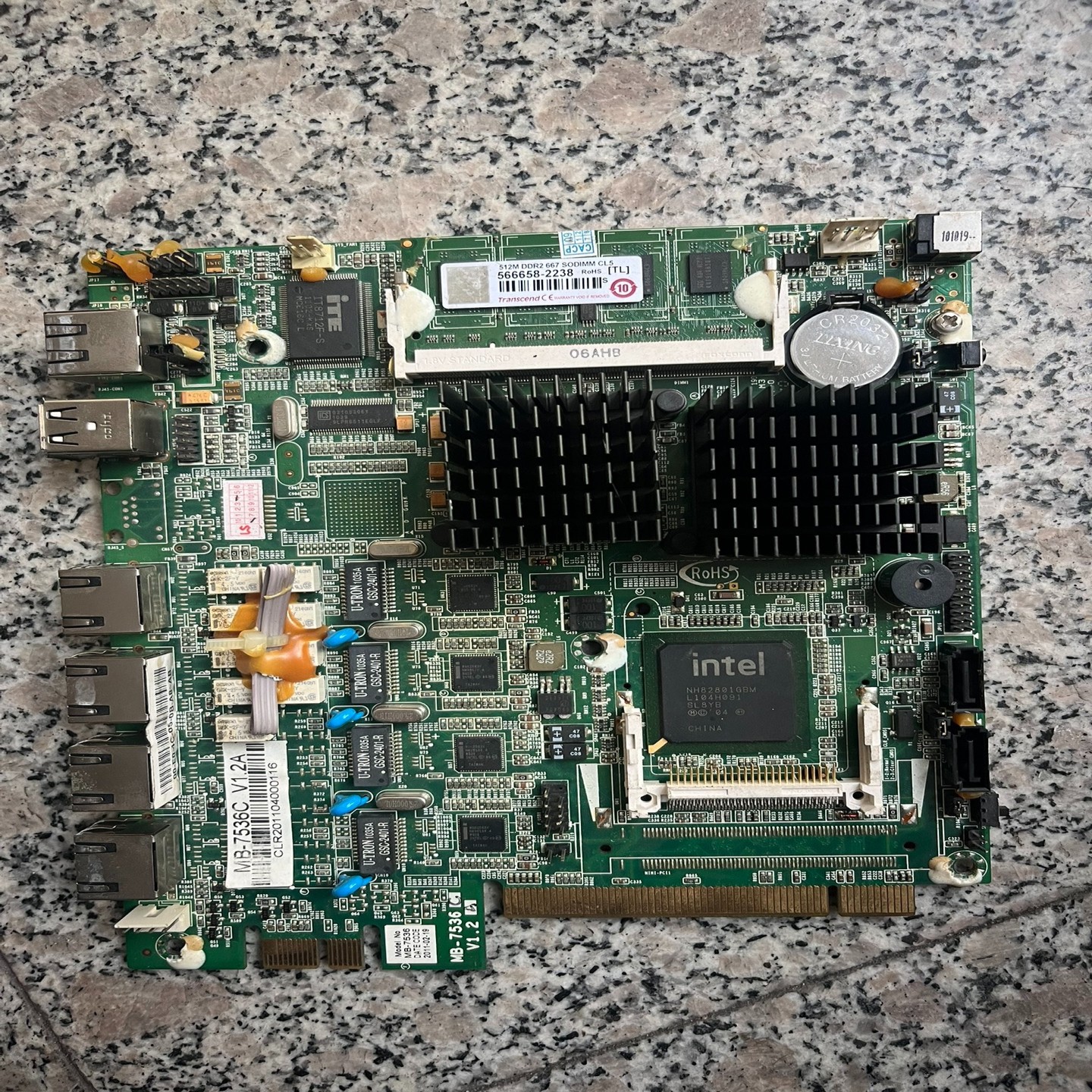 询~研华MB-7536C V1.2A