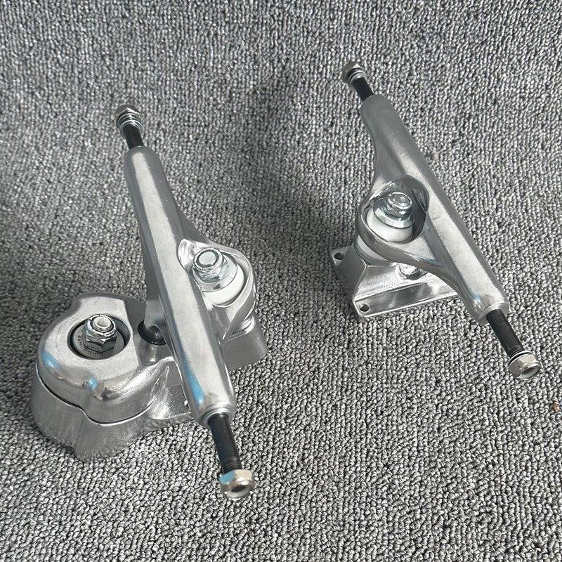 浪斯基陆地冲浪滑板桥架yow弹簧免蹬鱼板改陆冲支架进口pu进阶