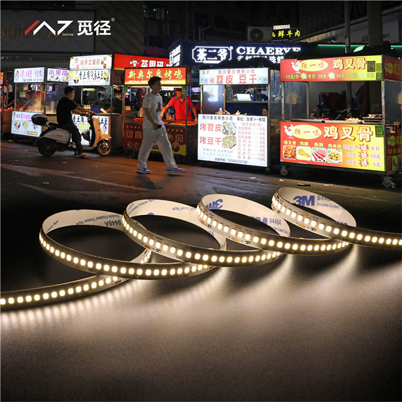 插电动三轮车专用灯带摆摊夜市12V充电瓶led灯条地摊暖光氛围照明