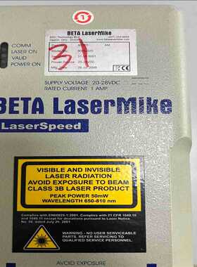 (询价)全新BETA美国进口LaserMike9000-320激光测