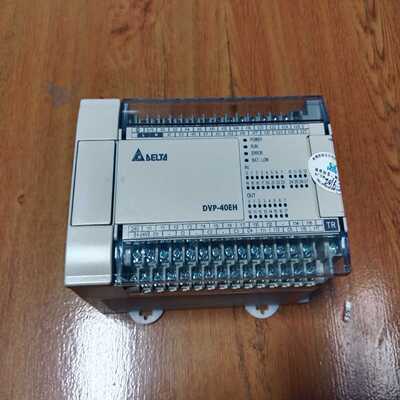 （霸霸电子）台达PLC DVP40EH00T3，功能正常，成色为实图