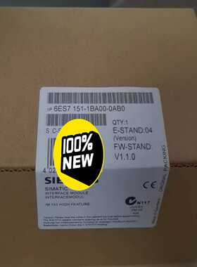 议~未开封 6ES7151-1BA00-0AB0