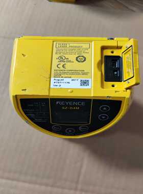 KEYENCE/基恩士 SZ-04M安全激光扫描仪，功能正常【侨报商行】