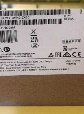 询价~6ES7211-1AE40-0XB0   211-1A