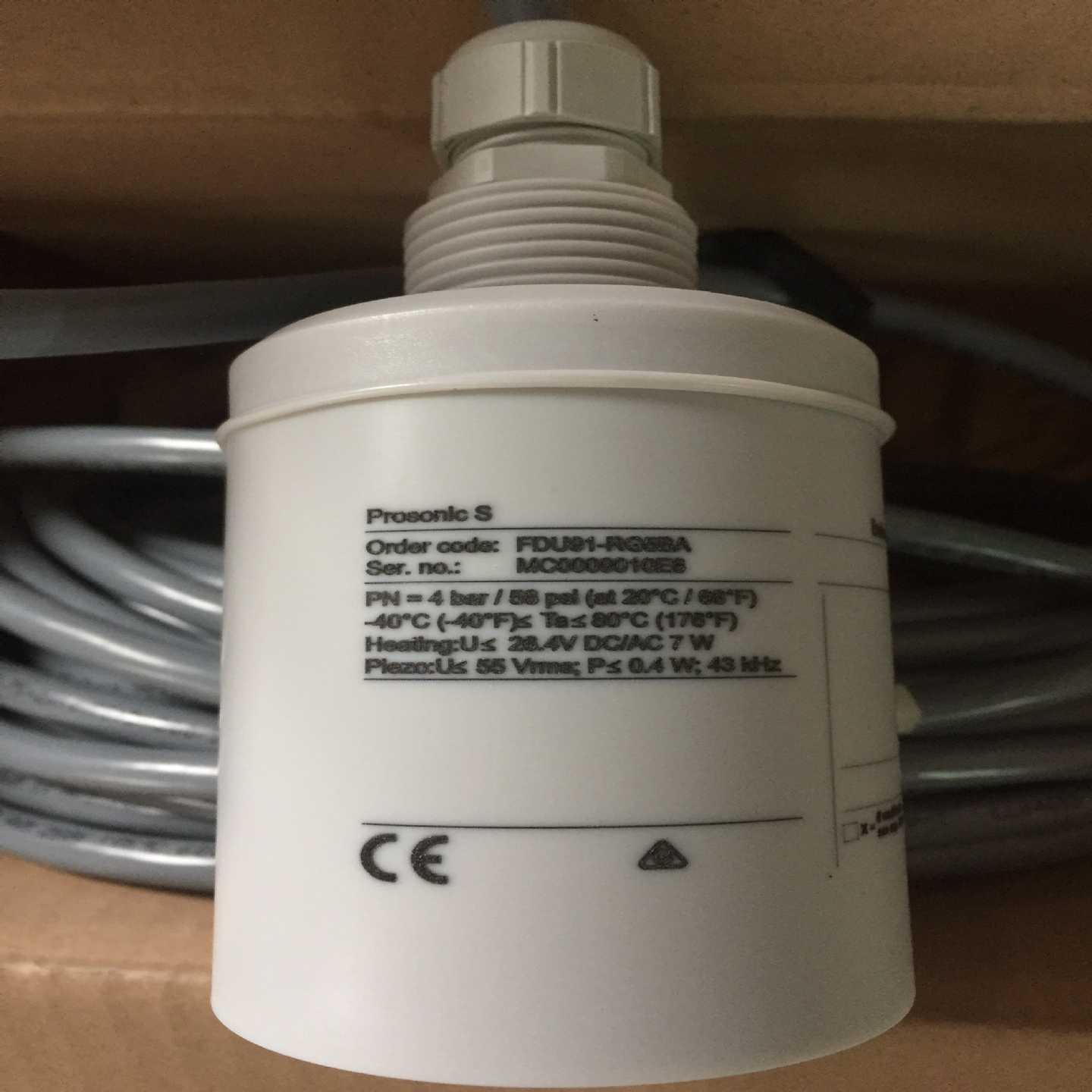 现货供应E+H超声波物位计探头FDU92-RG2A恩德斯豪斯仪表