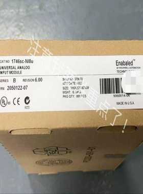 1746sc-NI8u Allen-Bradley罗克韦~询价