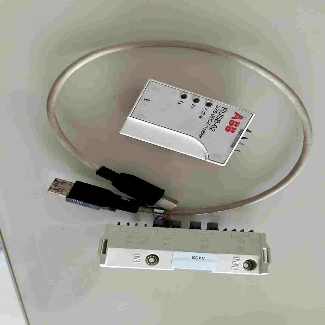 询价ABB800变频器调试线一套RUSB-02,自己用的原装货。议价