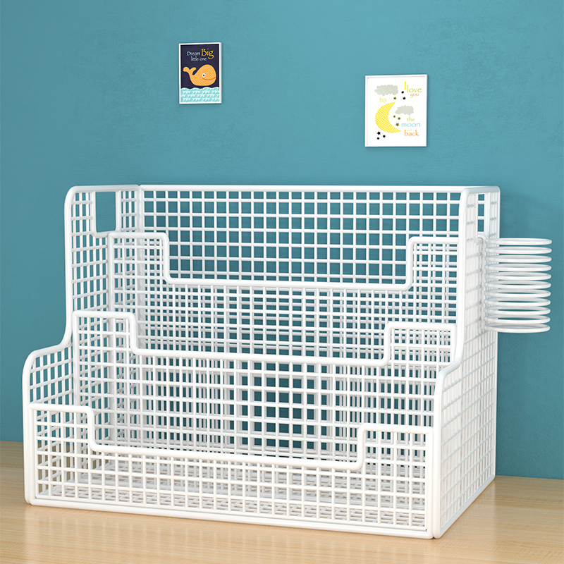 书架儿童飘窗桌面绘本收纳架宝宝床头绘本架收纳桌上多层阅读书柜