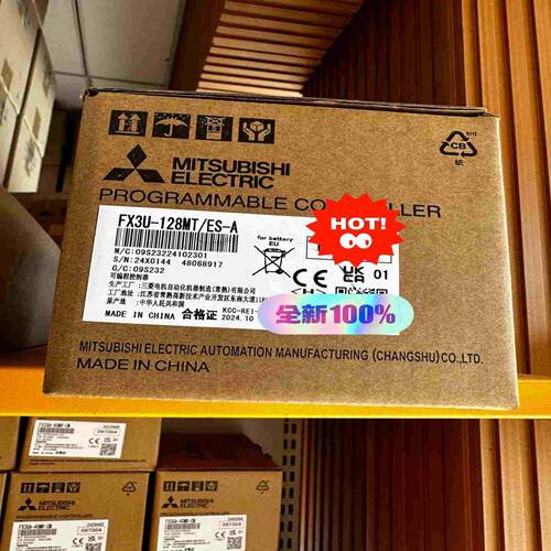三菱PLC  FX3U-128MT/ES-A全新正品现货~询价