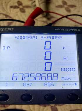 询价拍~电能表PM800 显示正常，，成色见图，没有磕