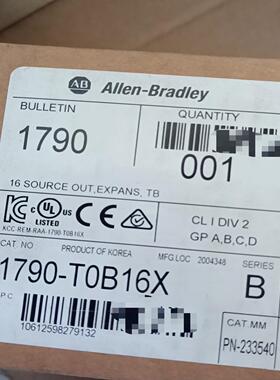1790-T16BV0XAllen-Bradley罗克询价