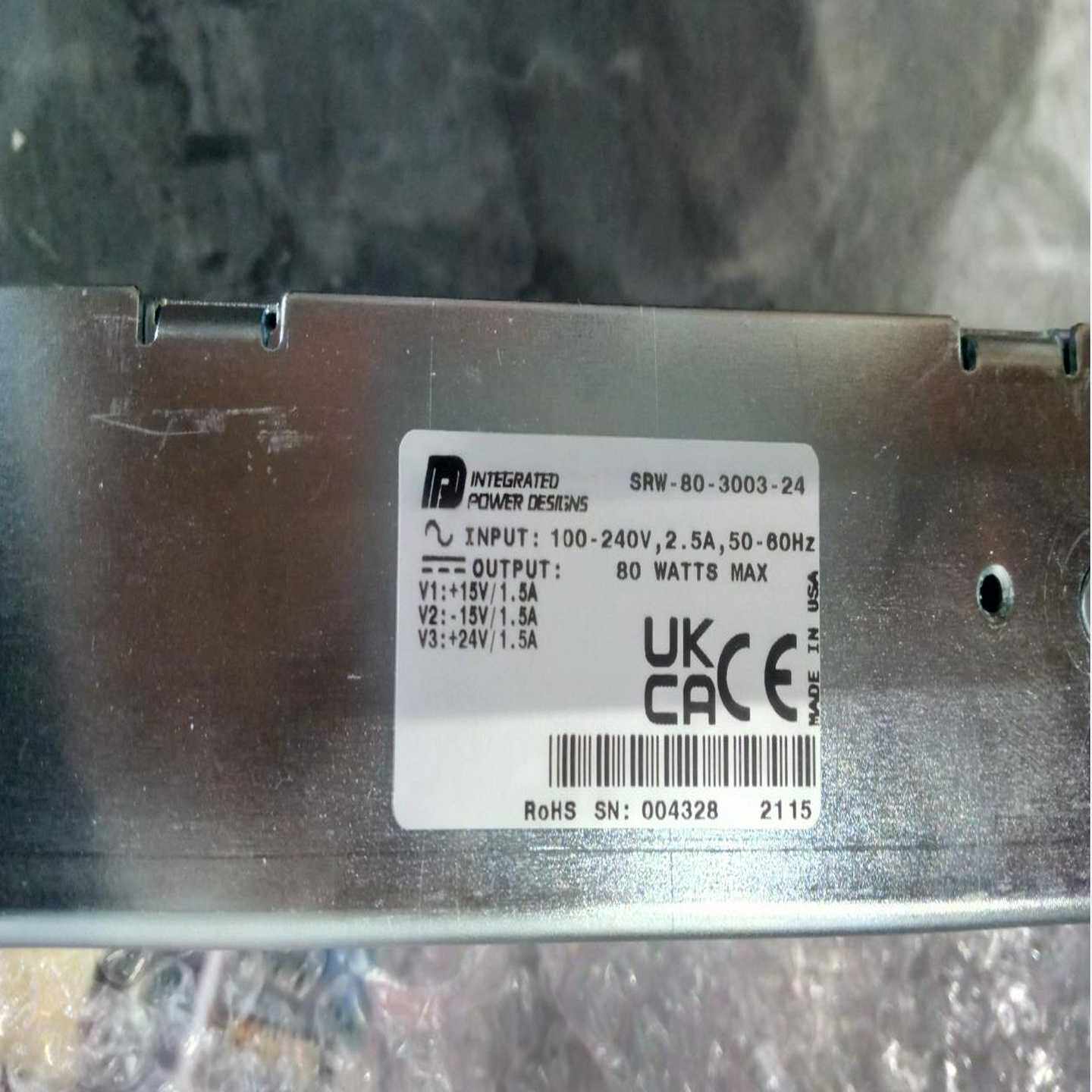 IPD电源SRW-80-3003-24-CH-CO带外壳~询价