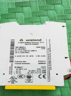 德国WIEL安全继电器SNO 4062K-A R1.1（地坛设备）
