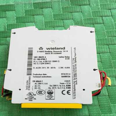 德国WIELAND安全继电器SNO 4062K-A R1.1（宝染商铺）