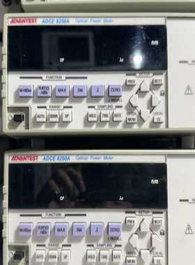 爱德万ADCE8250A光功率计，带探头一套（gg设备）