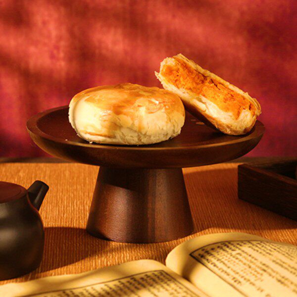 【正宗黄庄月饼】双包酥皮手工月饼河北石家庄特产蛋黄红豆山楂椒