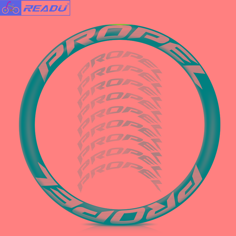 自行车轮组贴纸公路车PROPEL轮组贴纸碳钎维车圈改色装饰车轮