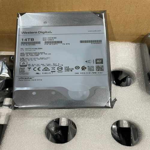 全新WD  14TB SAS  WUH721414AL520~询价