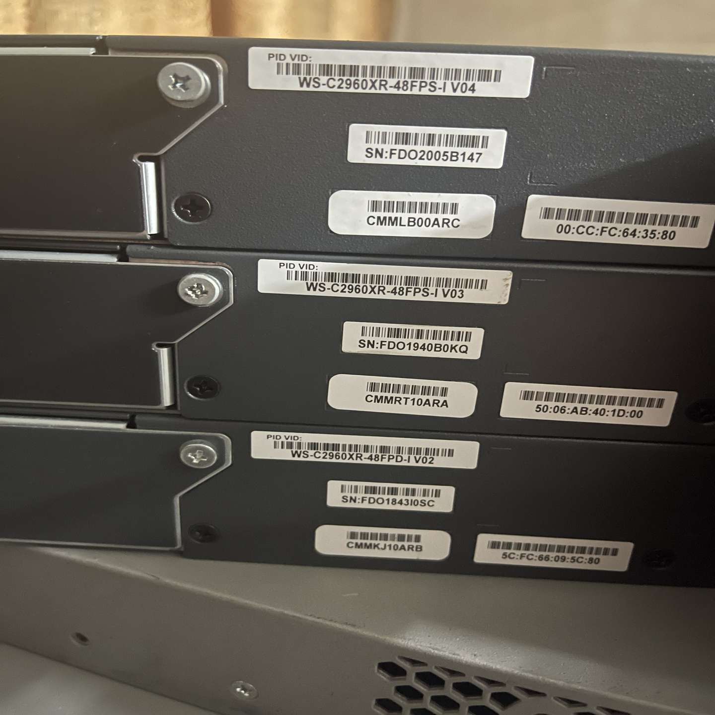 WS-C2960XR-48FPD-I~询价