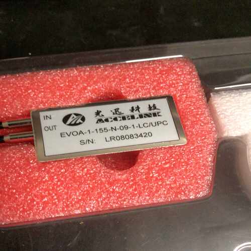 （霸霸电子）武汉光迅科技生产：电解可变光衰减器EVOA LC/152