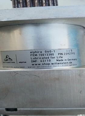 询价~WITTENSTEIN减速头alphira 060-1，德国