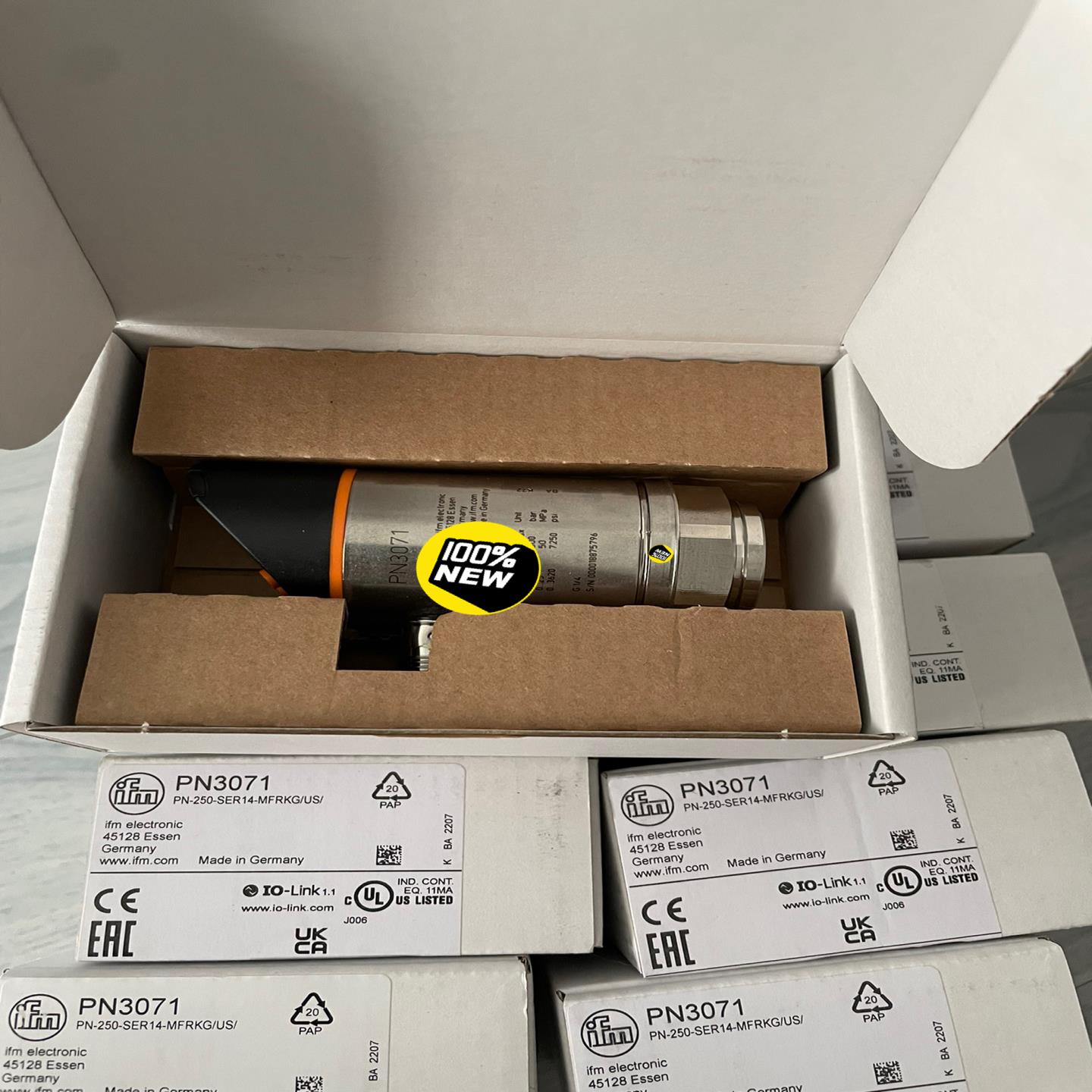 PN3071压力传感器德国ifm易福门议价