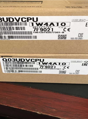 三菱原装进口CPUQ03UDVCPU现货 带以太网口