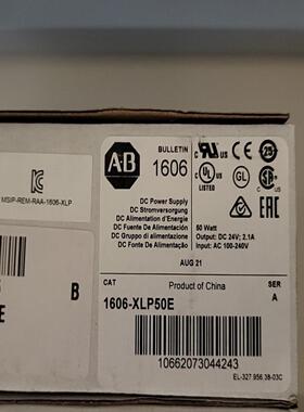 1606-XLP50E罗克韦尔AB模块plc电源，未开封~询价