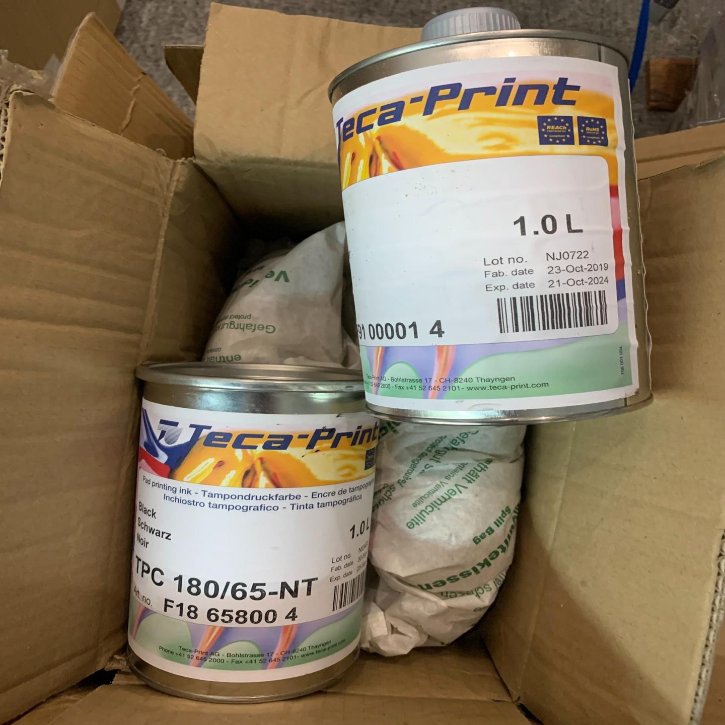 询价~瑞士Teca-Print迪芘 油墨180/65-NT F18