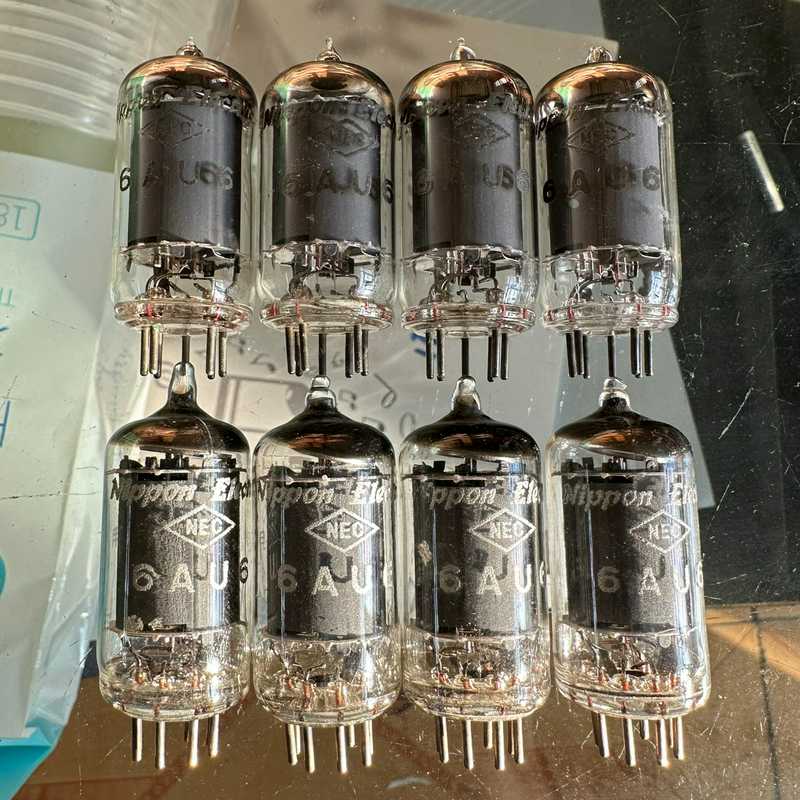 (询价)NEC 6AU6电子管，代换EF94  6j4  5