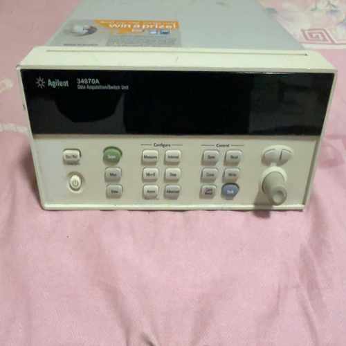 Agilent安捷伦34970A数据采集器，功能正常，300（佳毅工控）