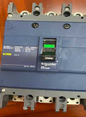 EZD塑壳开关，EZD250E，3P200A，成色如图询价