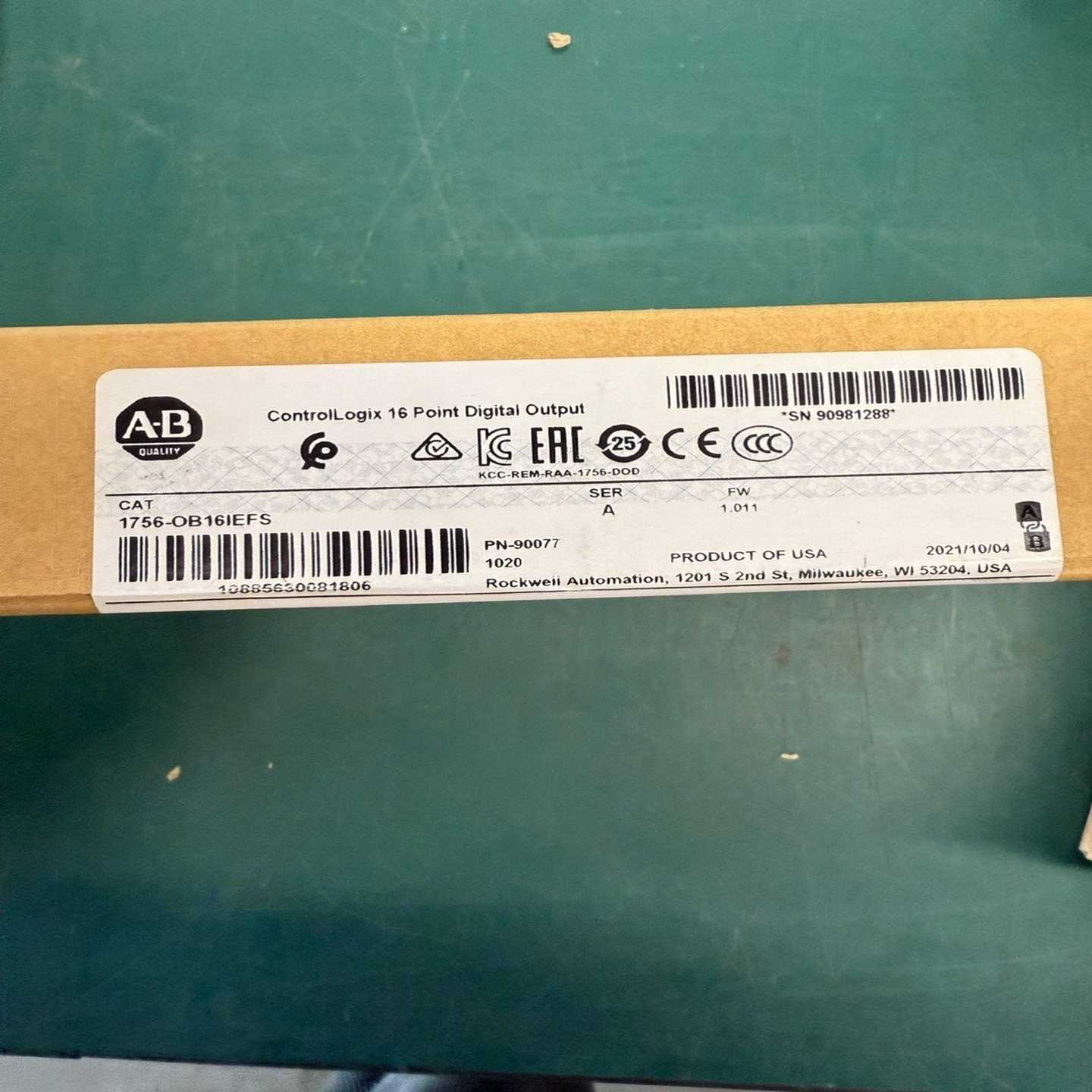 1756-OB16IEFS 未开封拍前询价