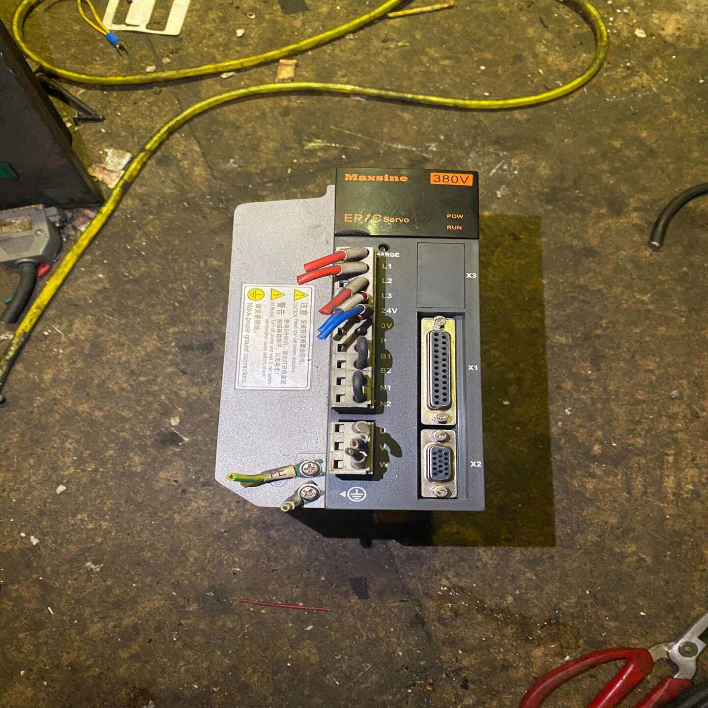 询价~迈信伺服EP1C伺服驱动器TH15，，功能正常，运费