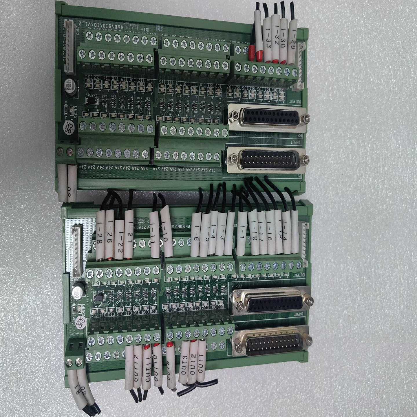 H6D SYSTEM控制板端子板，H6D/SIO/IO/V1[浩蓉商户]