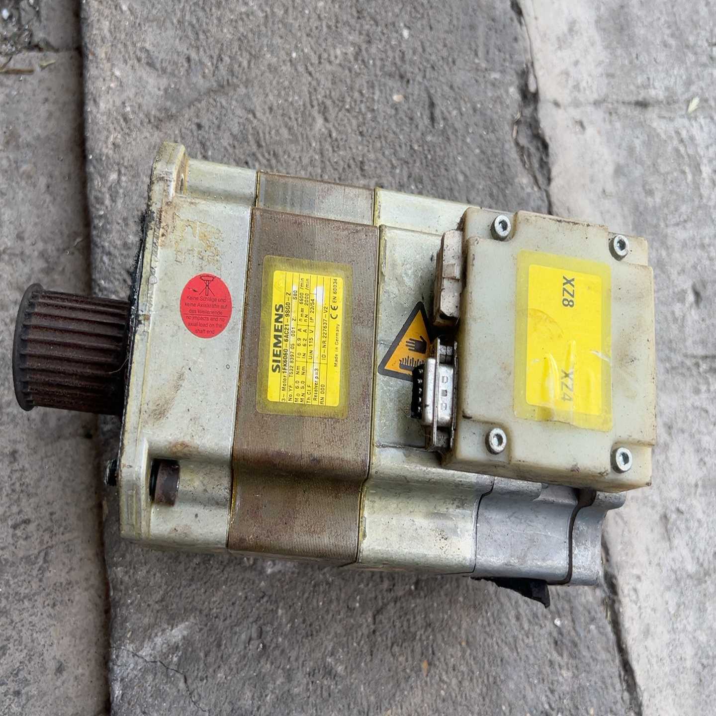 西门1FK6060-6AC21-9SG0-Z电机：设备上拆下【鑫鑫商铺】