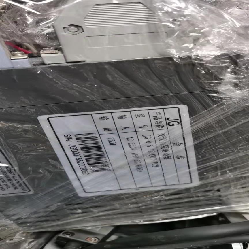 询价~金恭伺服电机成色漂亮JG080-B5-00730-ML-A/