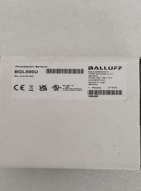 询价~德国巴鲁夫BGL000U光电传感器，型号BGL 20
