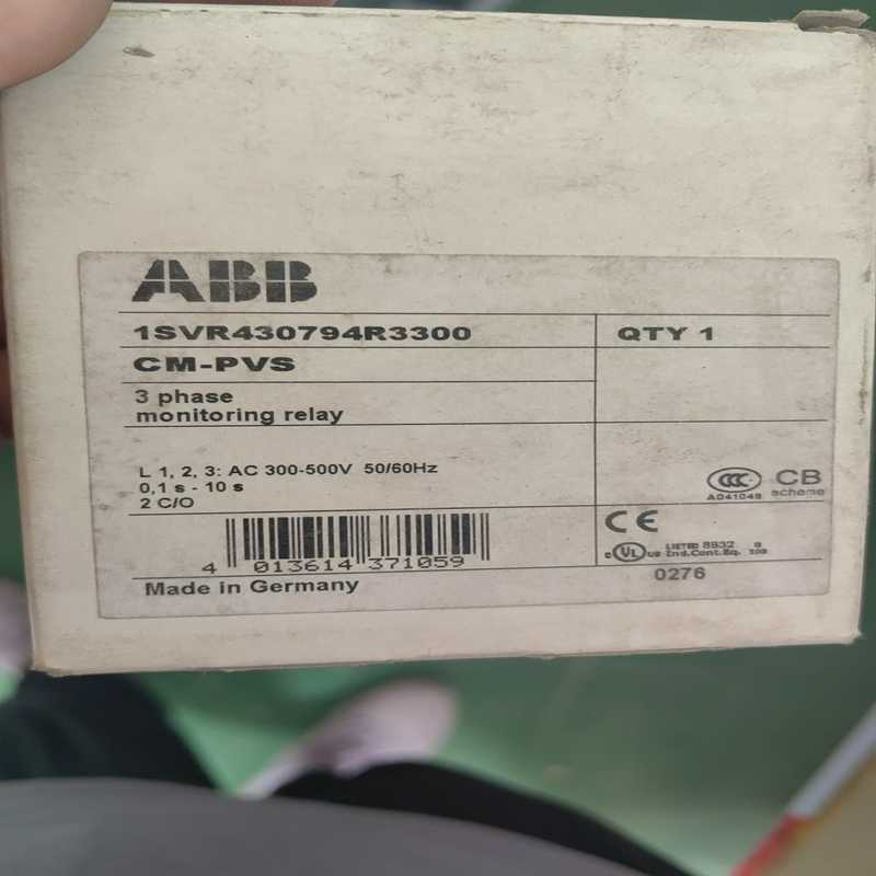 (议价)ABB，型号CM-PV S