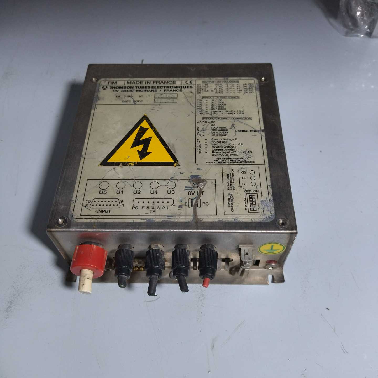询价法国汤姆逊THOMSON多路高压电源TH-7195-3控制器