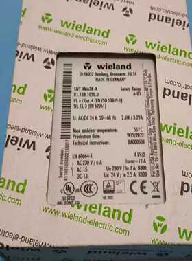(询价)wieland威琅SNT 4M63K-A控制器R1.