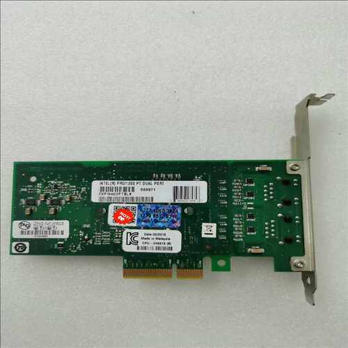 INTEL（R） PRO/1000PT DUAL PORT（耶耶电子）