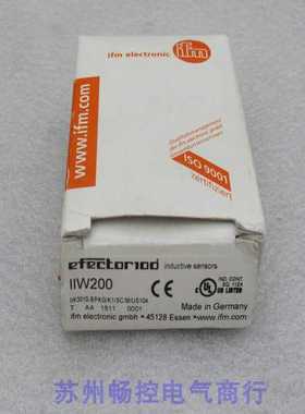 芬芳*现货销售*全新德国易福门IFM传感器 IIW200 现货IIW200*