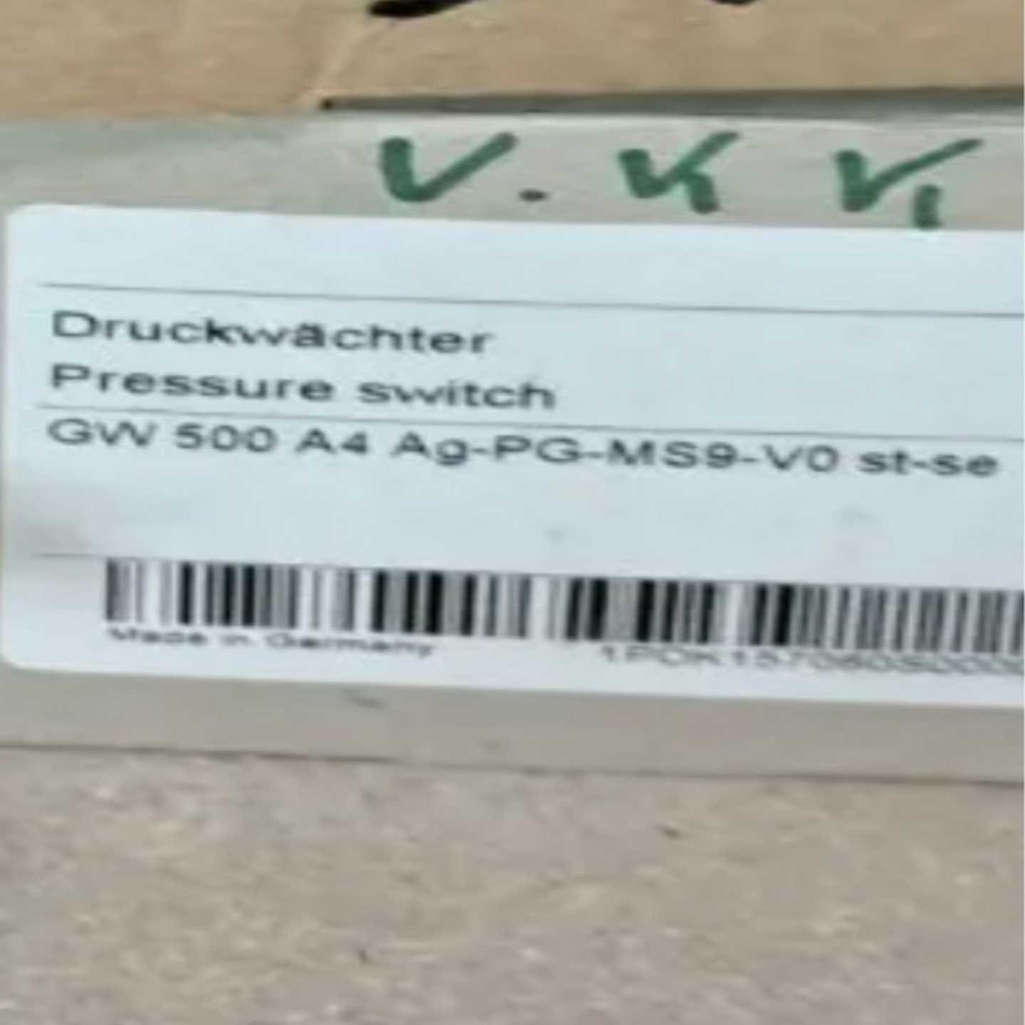 Druckwachter 新品原装GW 500 A4 Ag-~议价