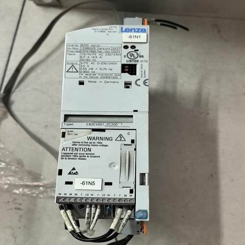 伦茨变频器E82EV551-2C200成色实物图~议价