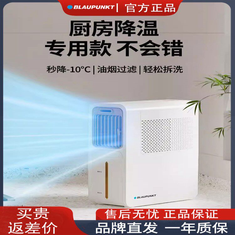 德国蓝宝厨房冰雾扇专用电风扇小空调扇冷风机家用壁挂防油烟制冷