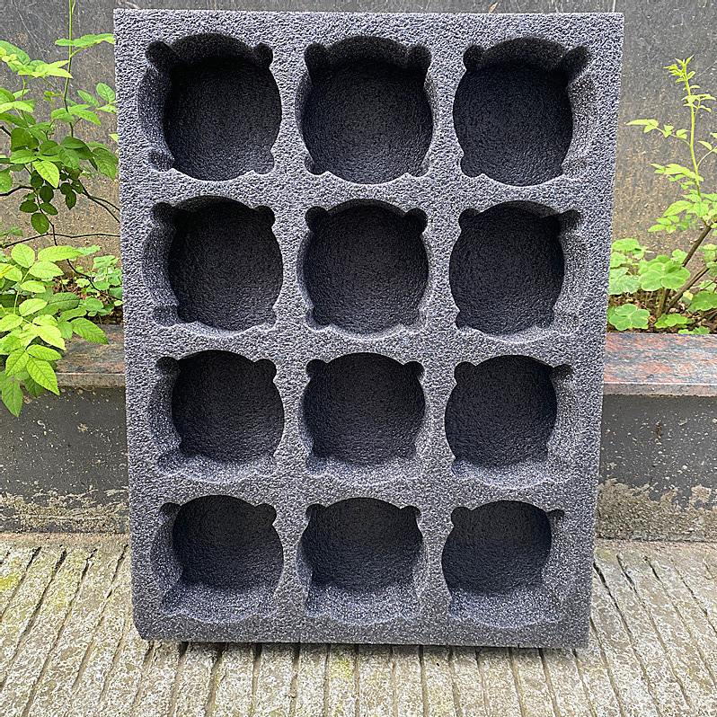 建盏瓷器珍珠棉泡沫板茶壶收纳格海绵格气泡垫瓷器打包膜搬运箱