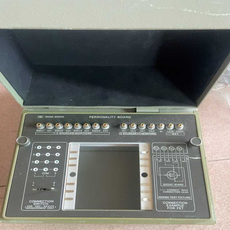 HP16058A++半导体测试盒+。16088-60049.【鑫鑫商铺】