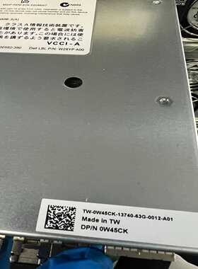 DELL 戴尔MD3860f控制器 FC光纤 W45CK/T