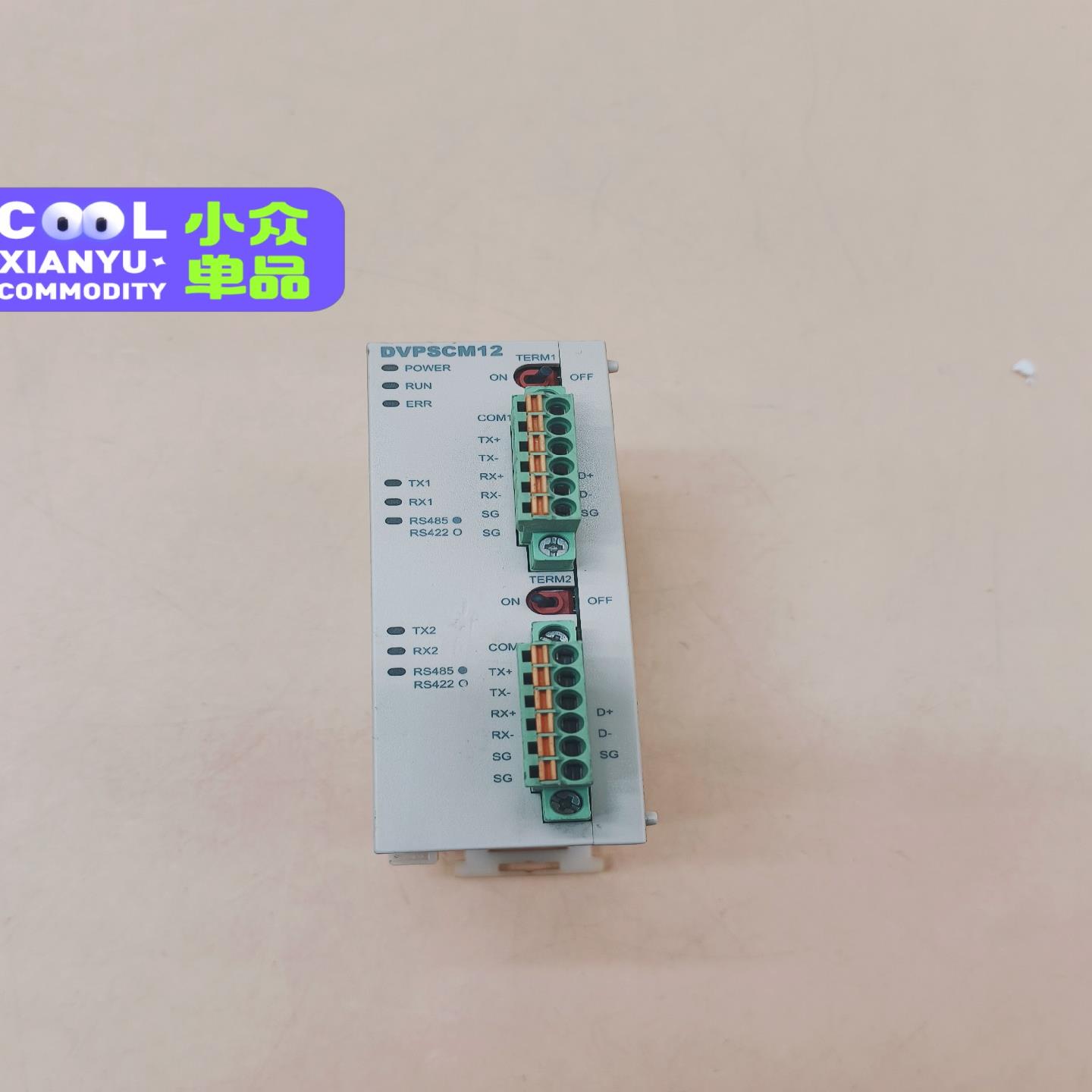 DVPSCM12-SL台达PLC模块顺丰9成新,实物(亚飞商行)